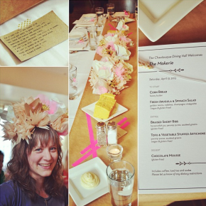 the Makerie Dinner by Teryn Wilkes