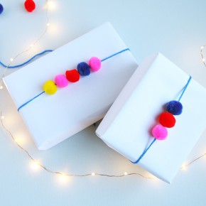 pom pom wrapping