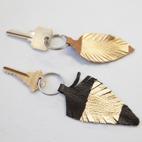 finished keychains