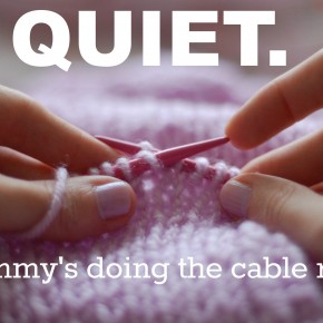 mommys doing cable row