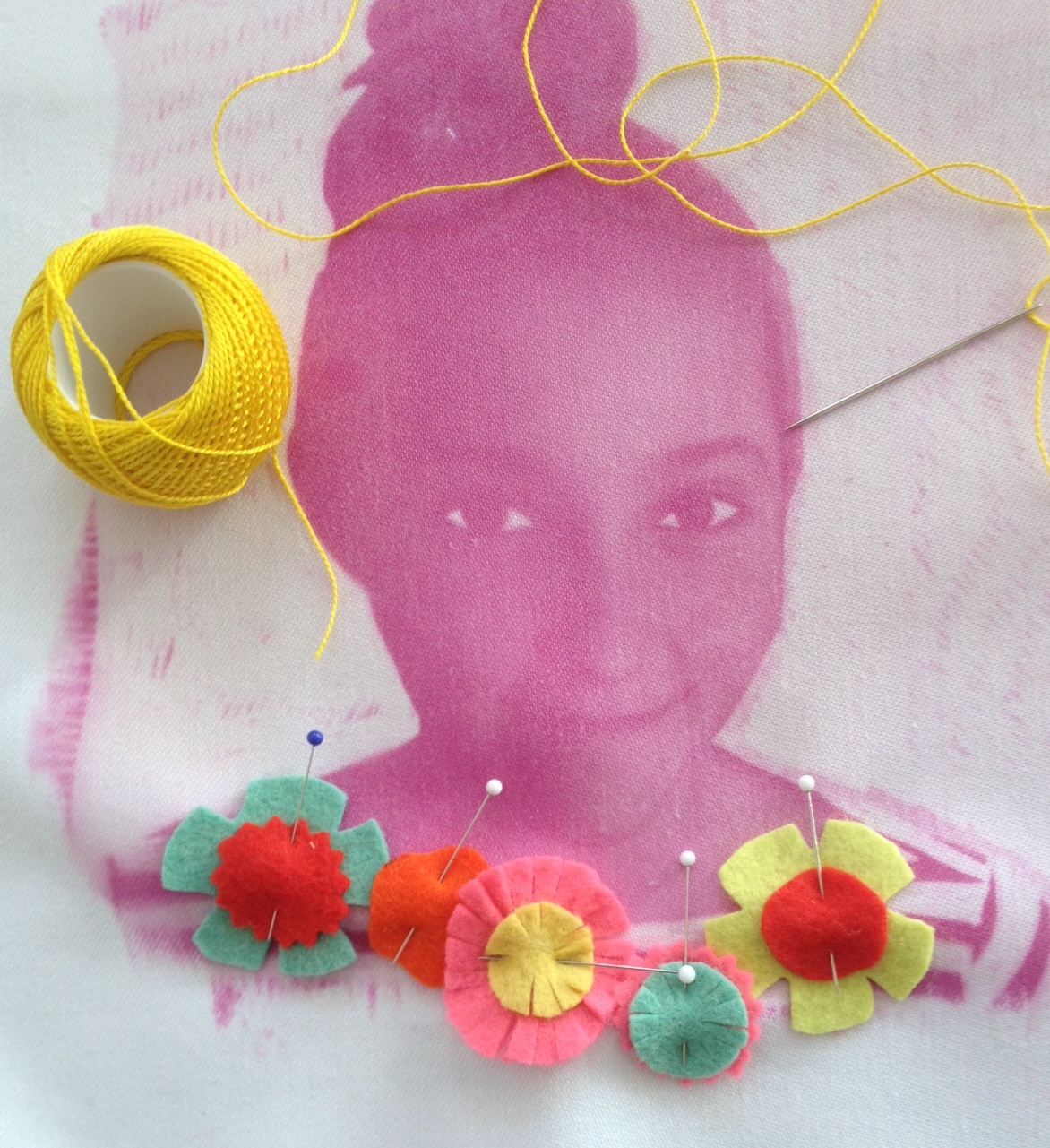 adding flowers