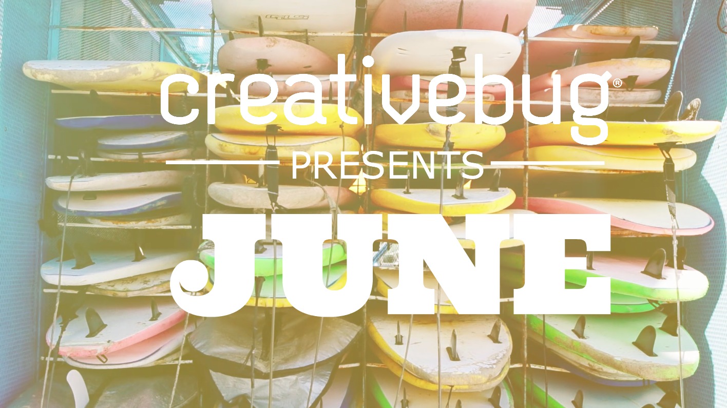 creativebug presents june