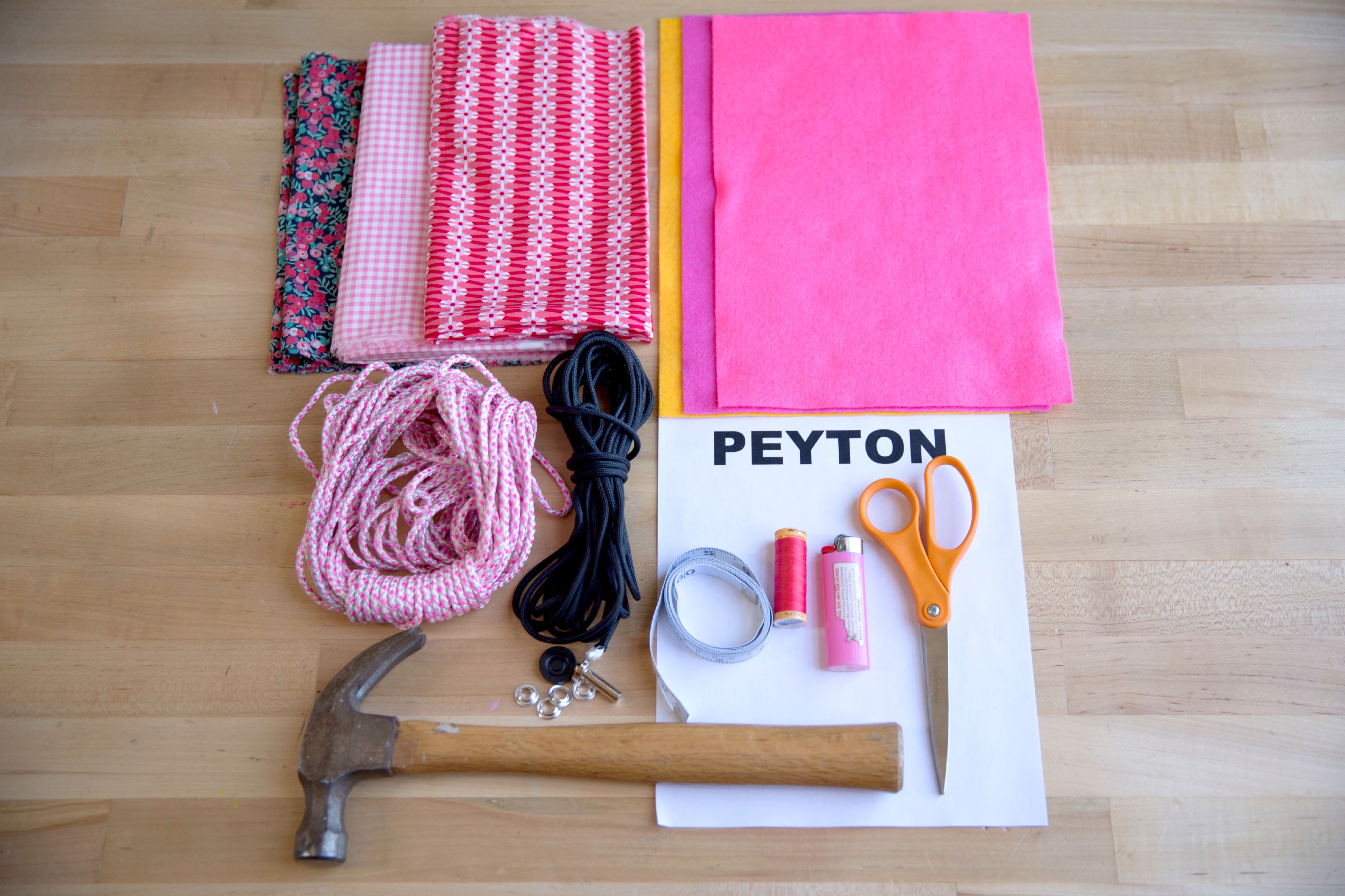 How to make a drawstring backpack