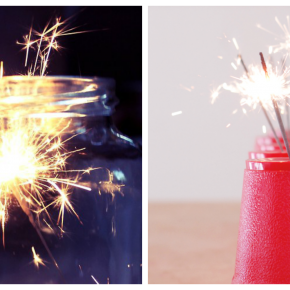 Sparkler Collage