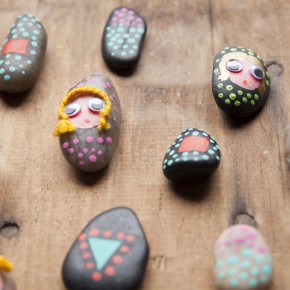 Make a Painted Rocks Memory Game