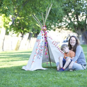 summer teepee