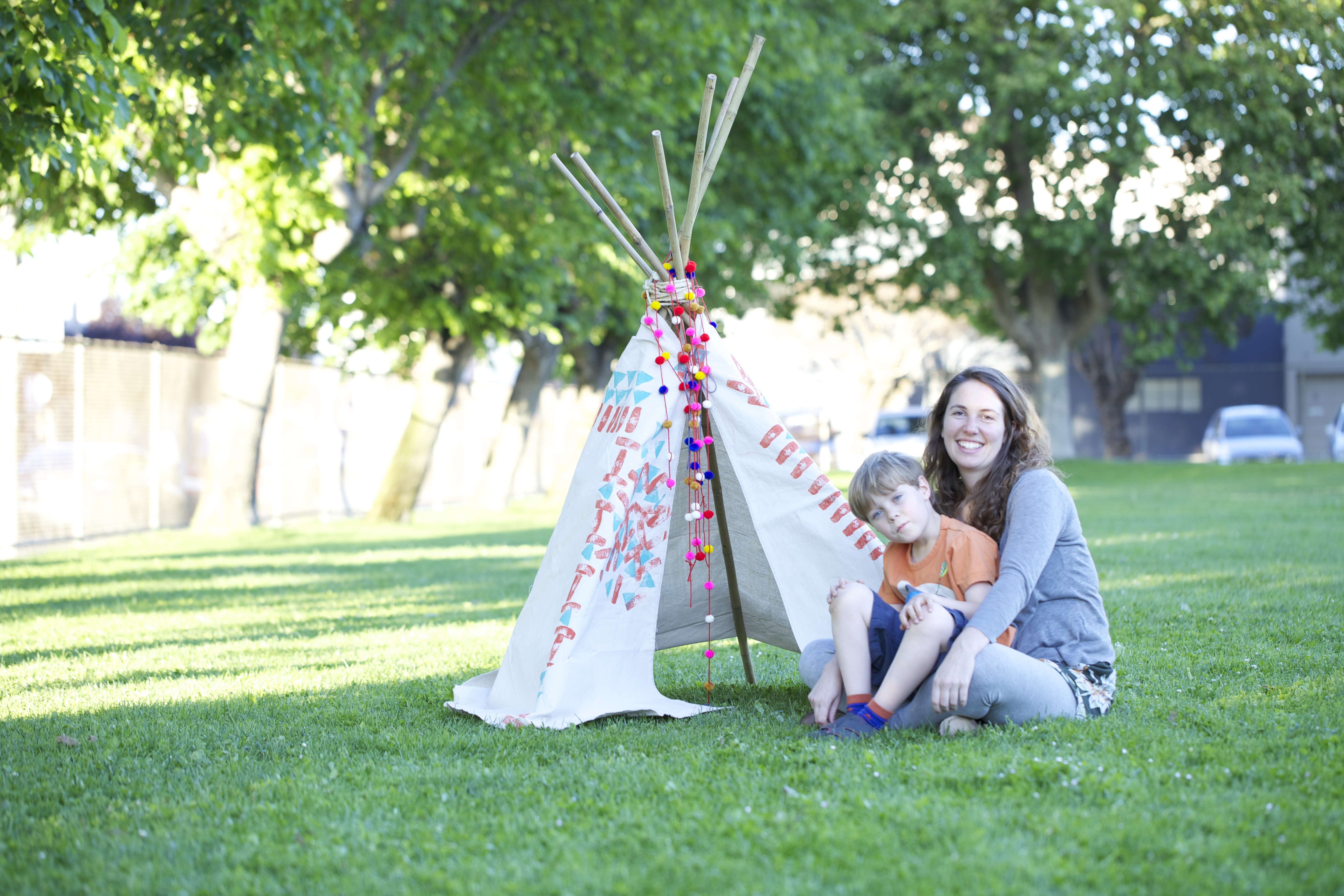 summer teepee
