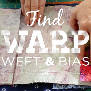 How to find warp, weft, and bias