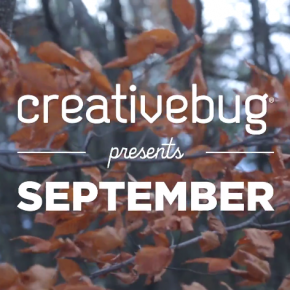 Creativebug Presents September