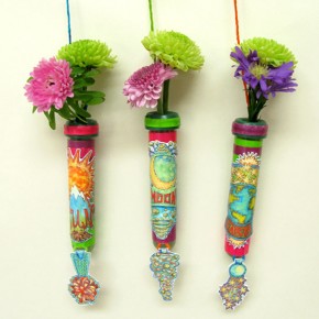 DIY Flower Vials