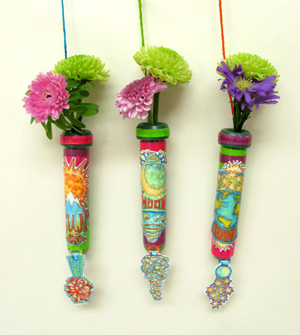 DIY Flower Vials