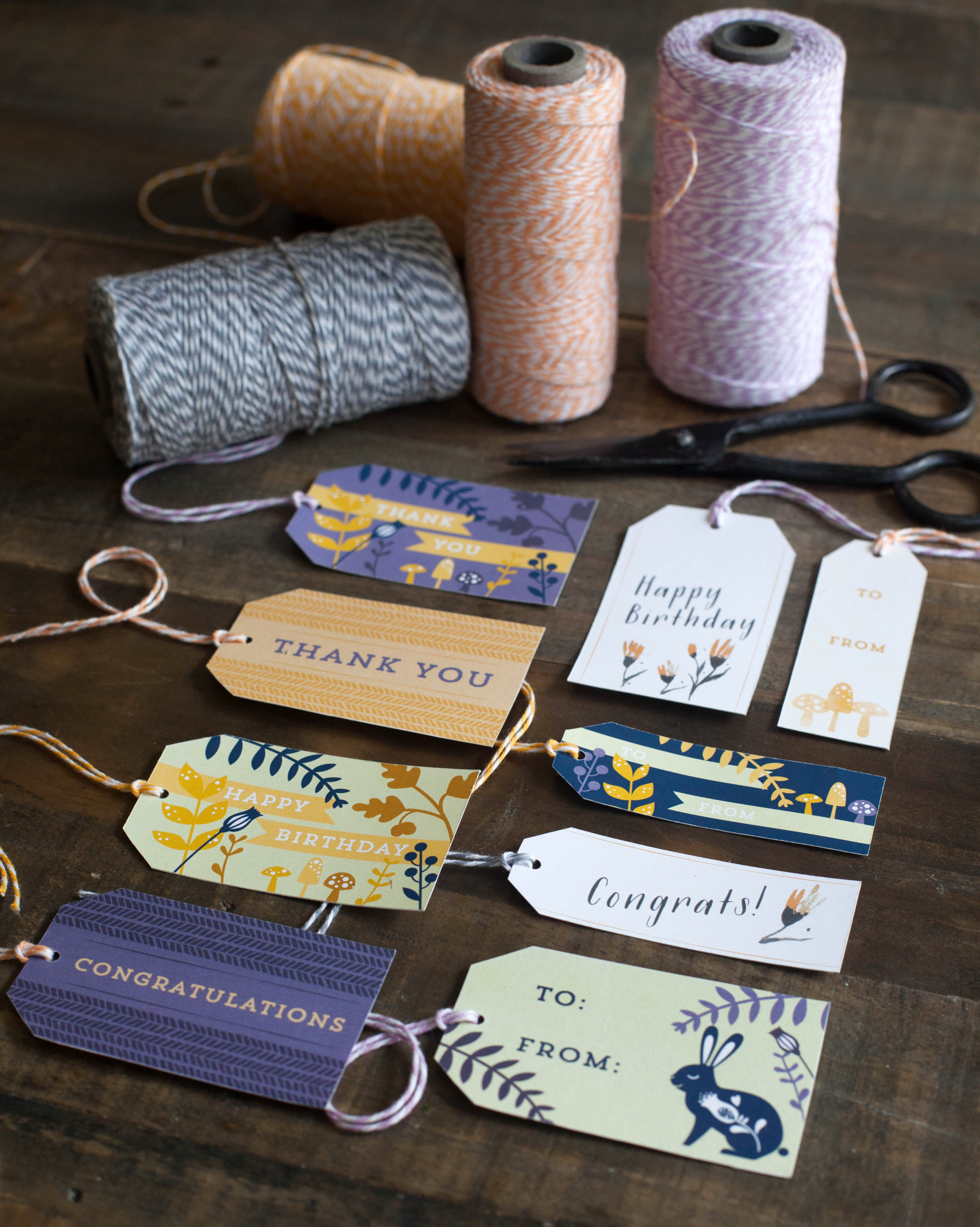 Early Fall Gift Tags