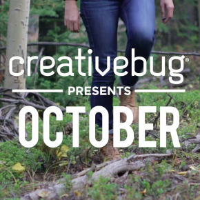 Creativebug Presents October