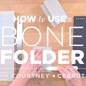 How to Use a Bone Folder