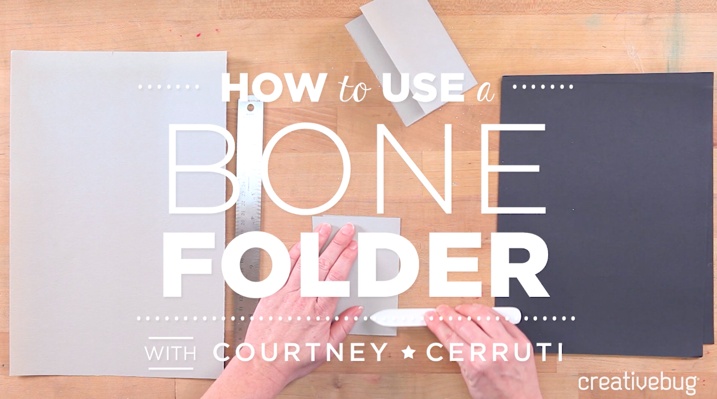 How to Use a Bone Folder