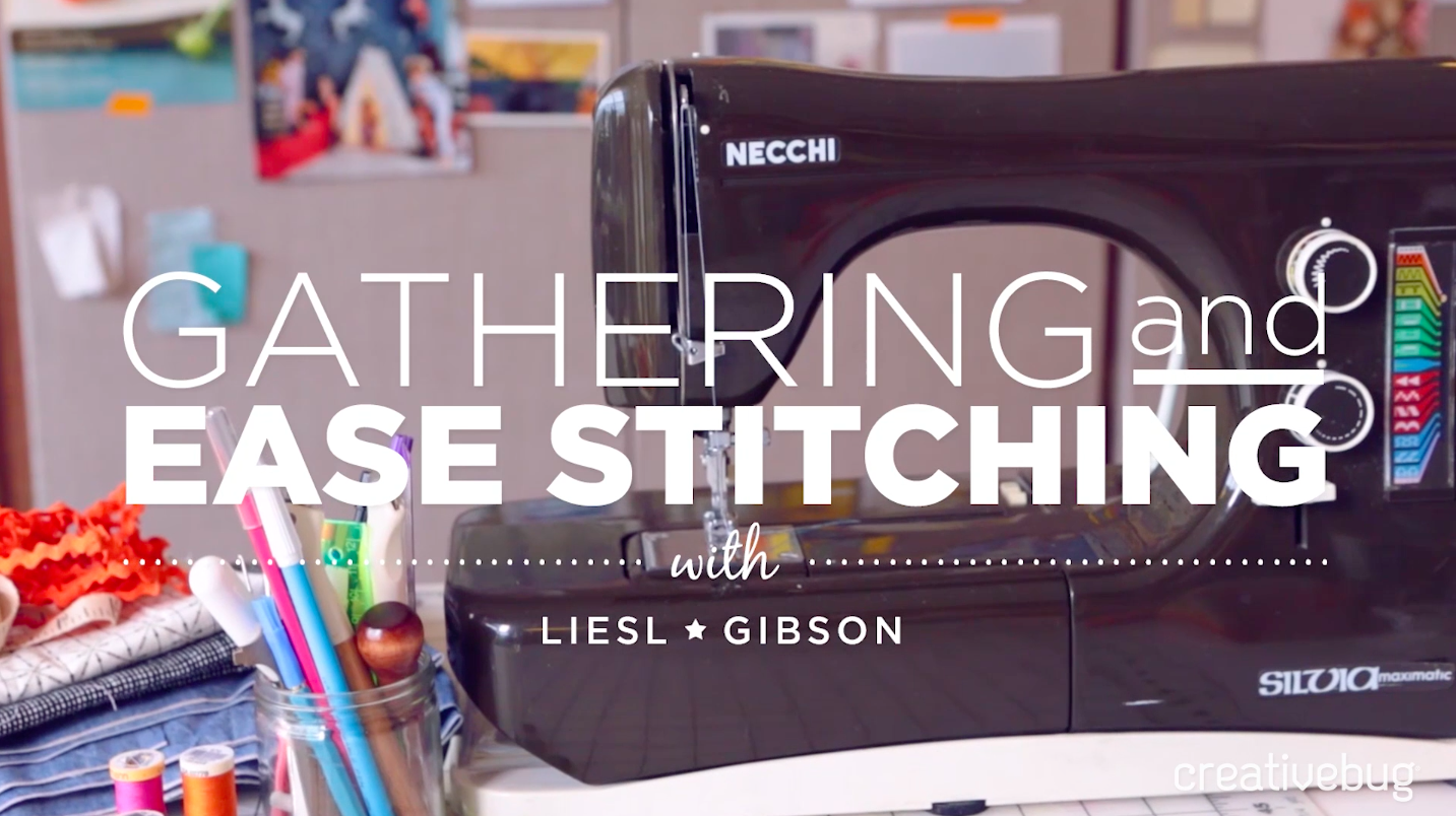 Gathering and Ease Stitching