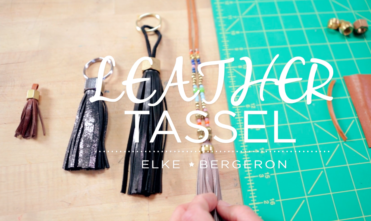 How to Make a Leather Tassel