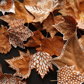 Draw on Leaves