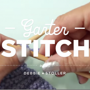 how to knit garter stitch