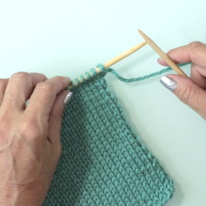 Learn to Knit Stockinette Stitch