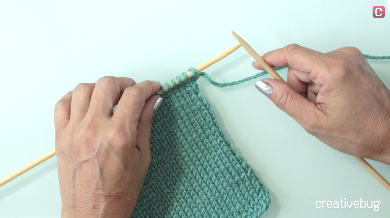 Learn to Knit Stockinette Stitch