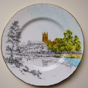 DIY Painted Plates