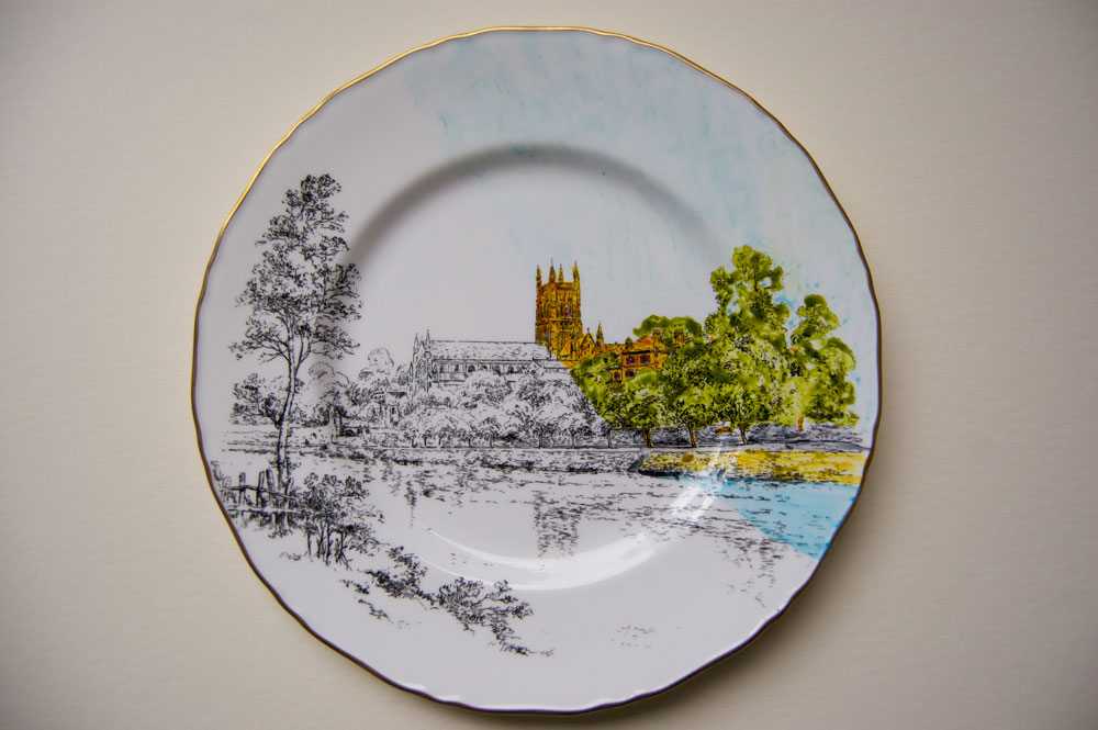 DIY Painted Plates