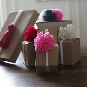 Yarn Gift Wrapping