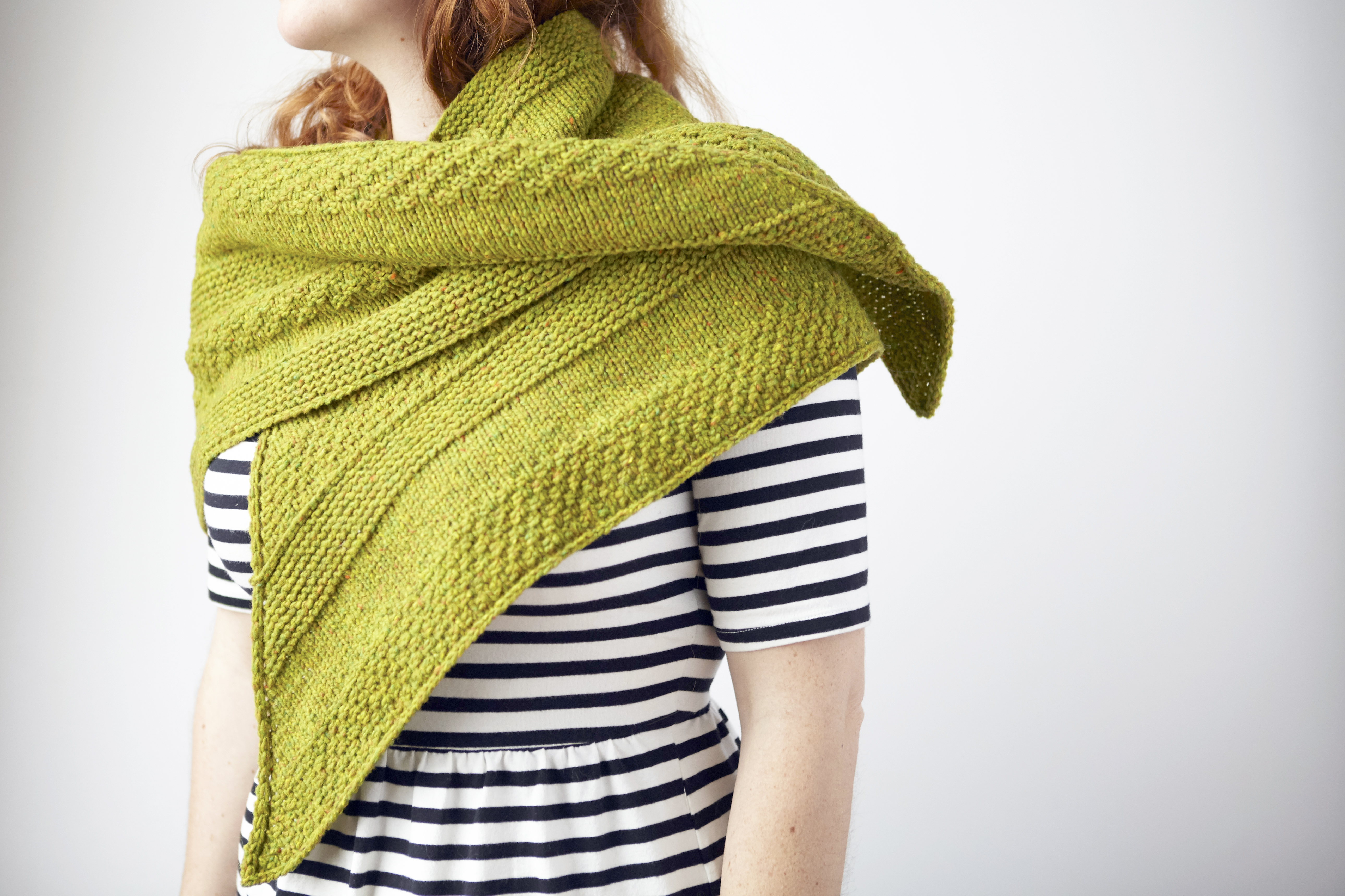 Log Cabin Shawl with Norah Gaughan
