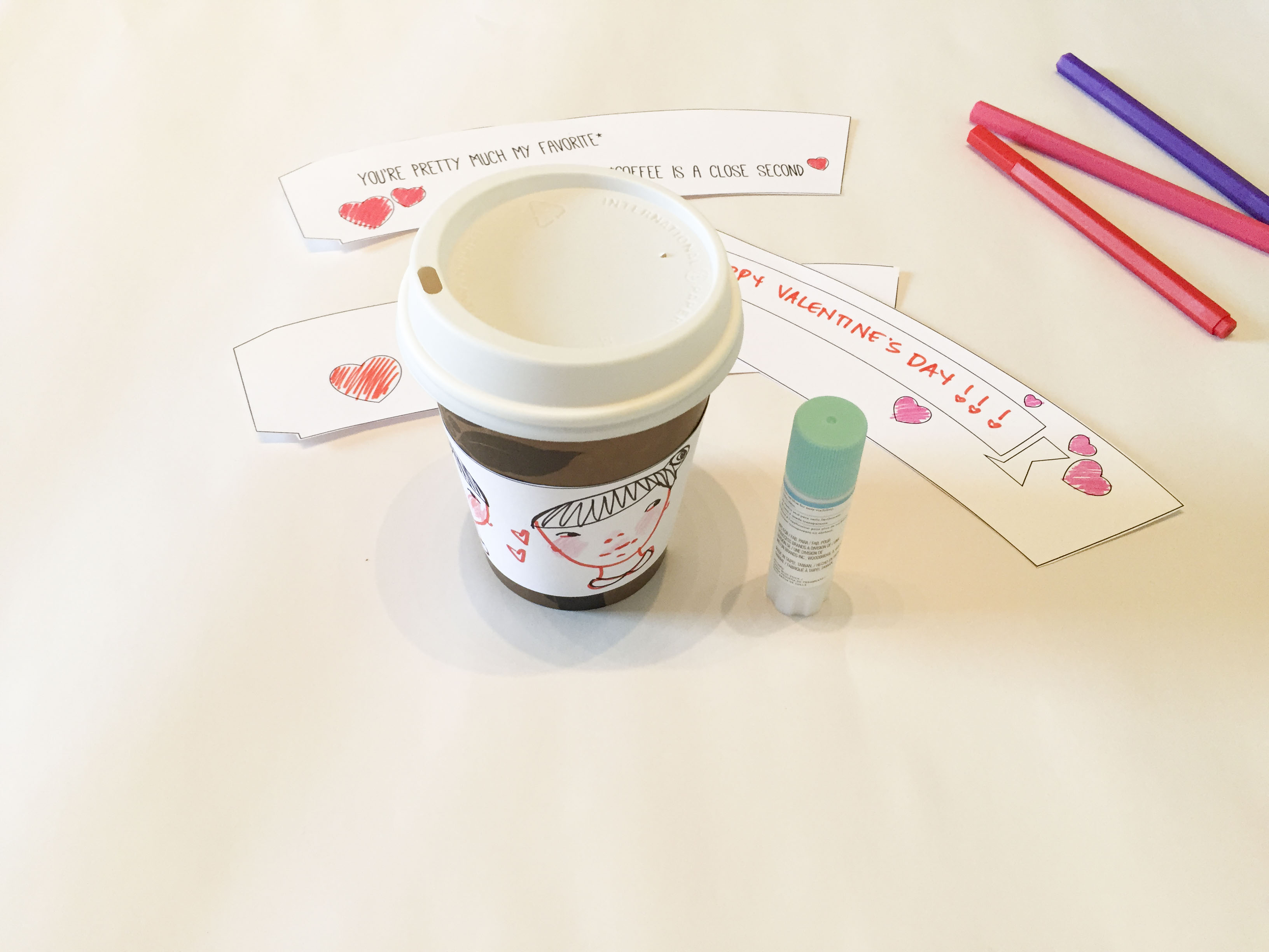 coffee sleeve printables