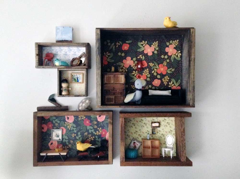 Upcycled Curio Boxes