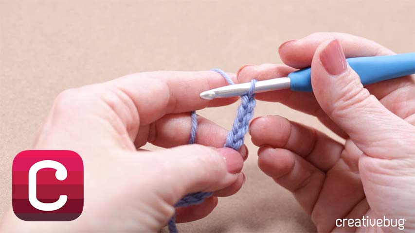 How to work double crochet