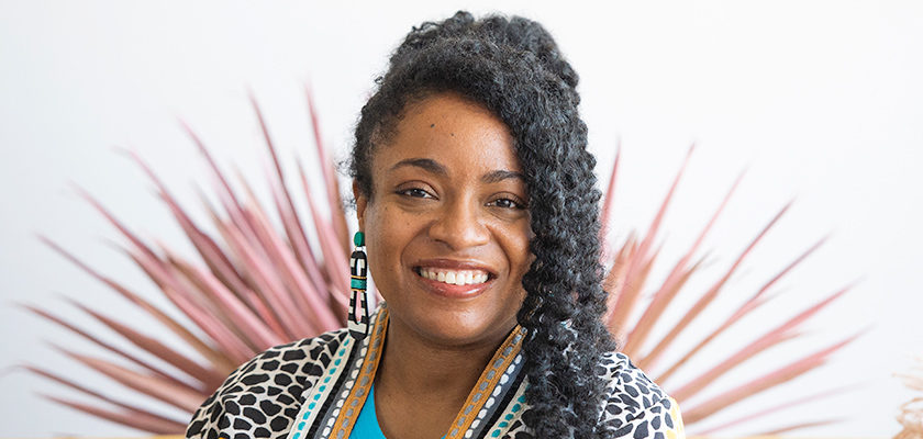 head shot of Creativebug instructor Tracey-Renee Hubbard of Scotchbonnet!.