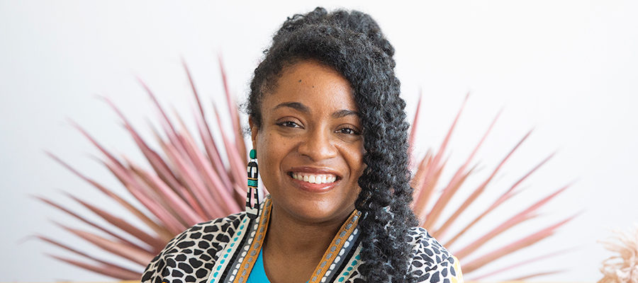 head shot of Creativebug instructor Tracey-Renee Hubbard of Scotchbonnet!.
